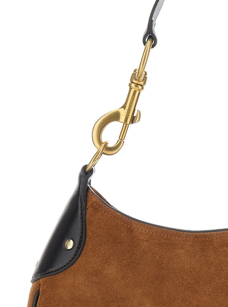 Mulberry Hackney Shoulder Bag — Brown Calf Leather