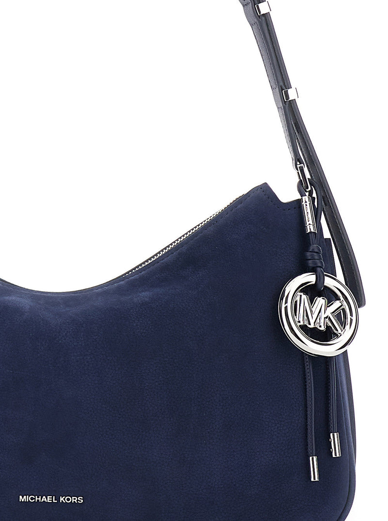 Michael Michael Kors Nolita Shoulder Bag — Blue Cow Leather