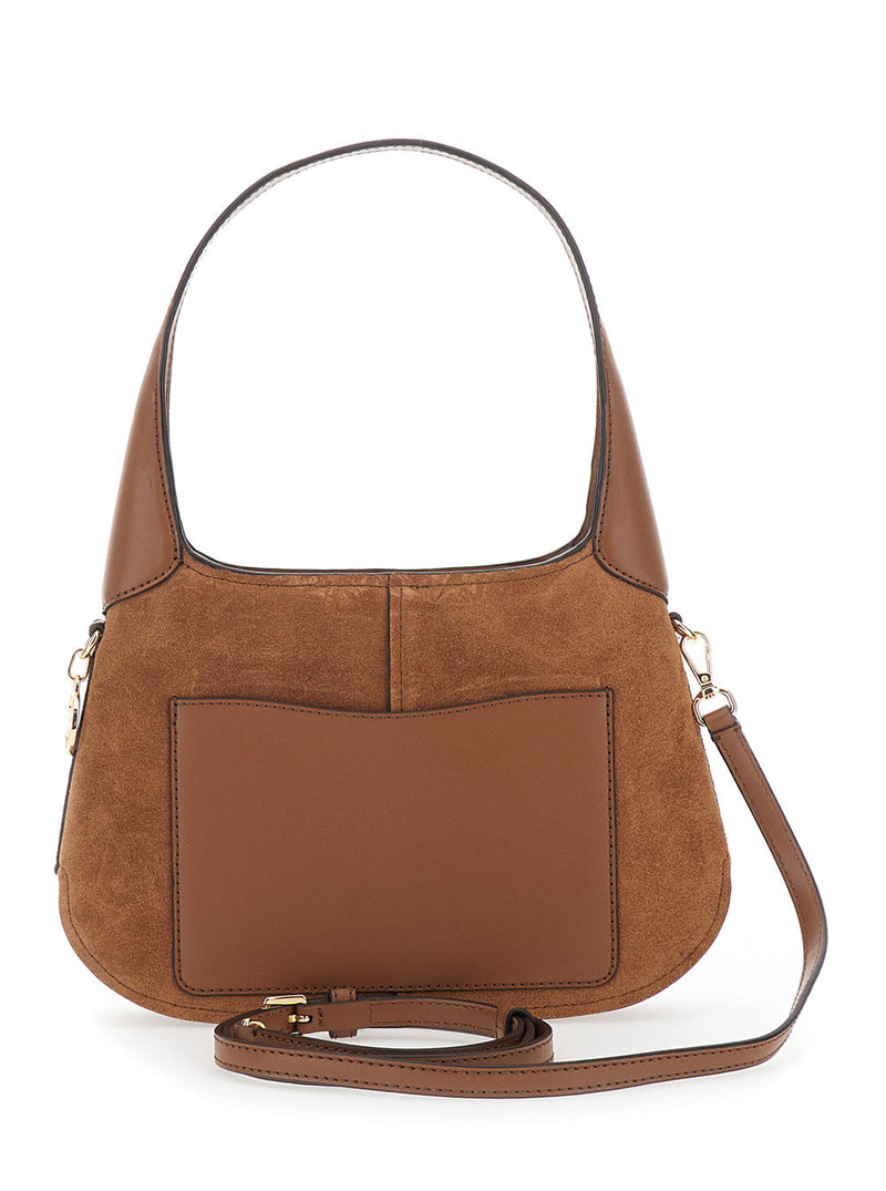 Michael Michael Kors Alice Shoulder Bag — Brown Cow Leather