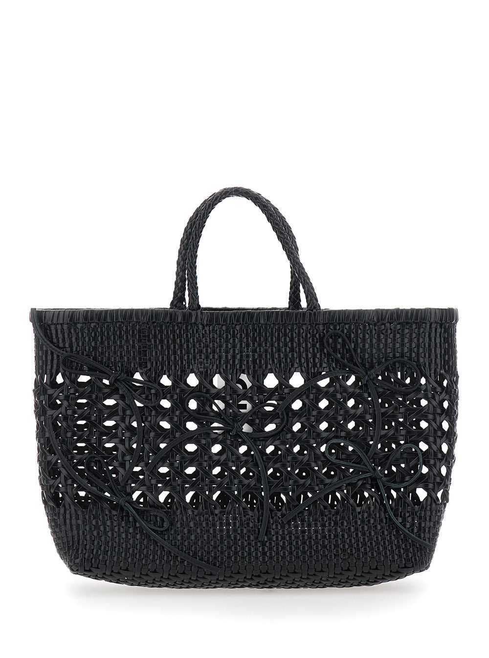 Osoi Tote Bag — Black Recycled Leather