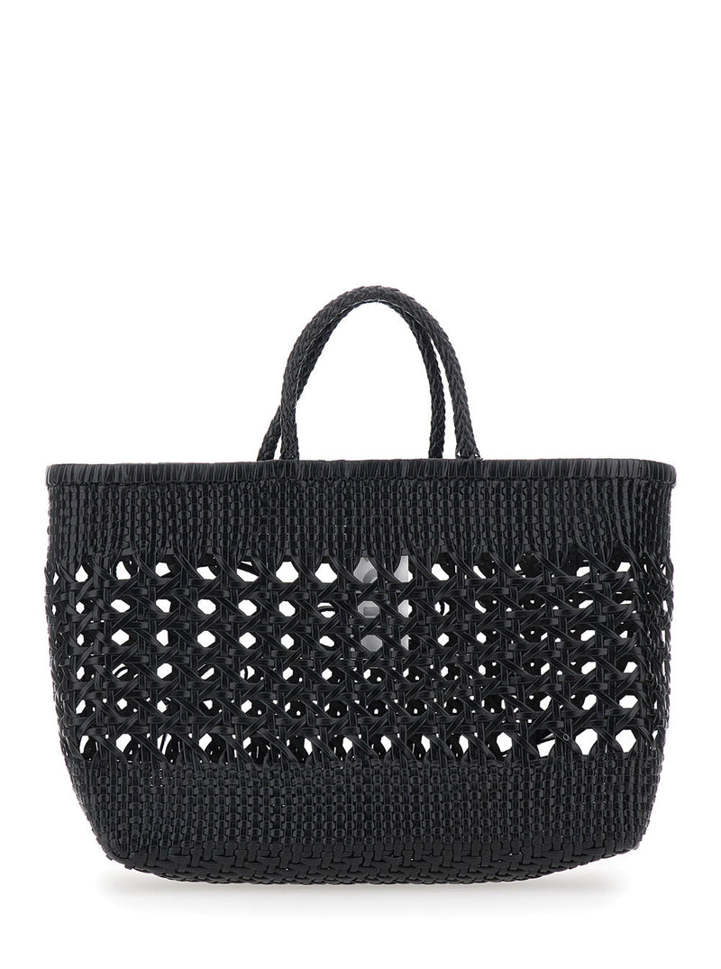 Osoi Tote Bag — Black Recycled Leather