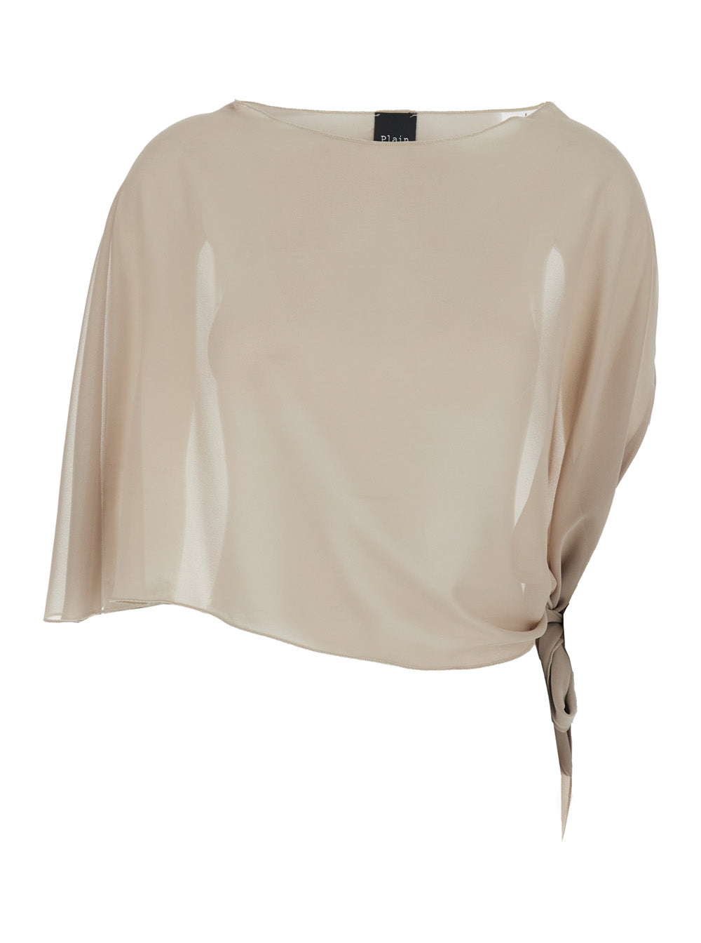 Leplain Tech Fabric Polyester Stole — Beige Scarfs