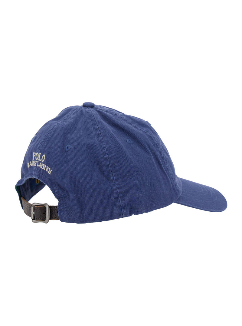 Polo Ralph Lauren 710a13276 Baseball Cap — Blue Cotton Caps