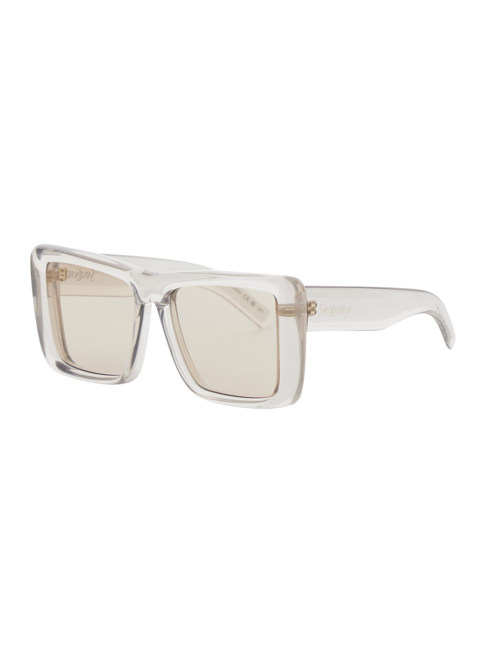 Saint Laurent 862884 Sunglasses — Beige Plastic