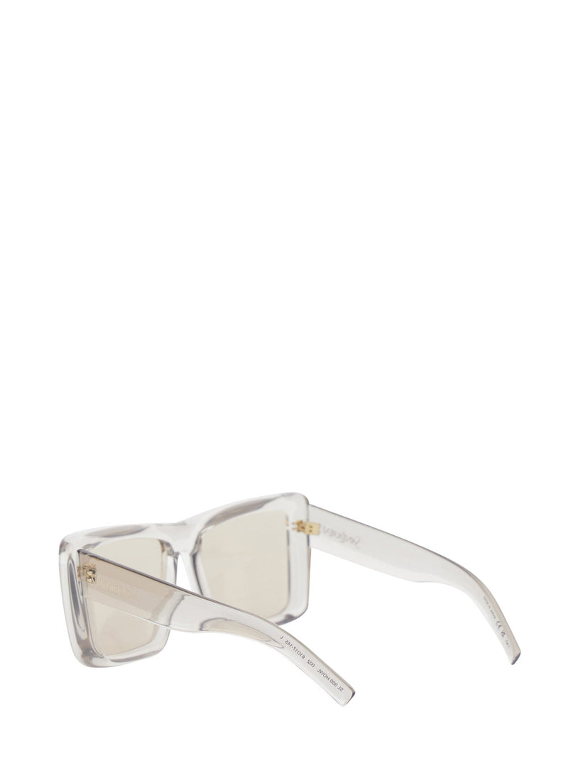 Saint Laurent 862884 Sunglasses — Beige Plastic
