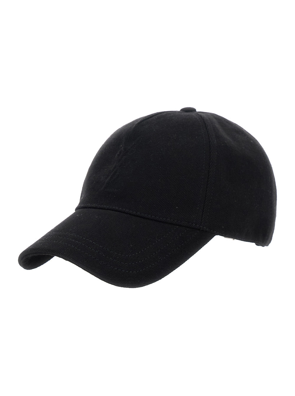 Saint Laurent 864608 Baseball Cap — Black Textile Caps