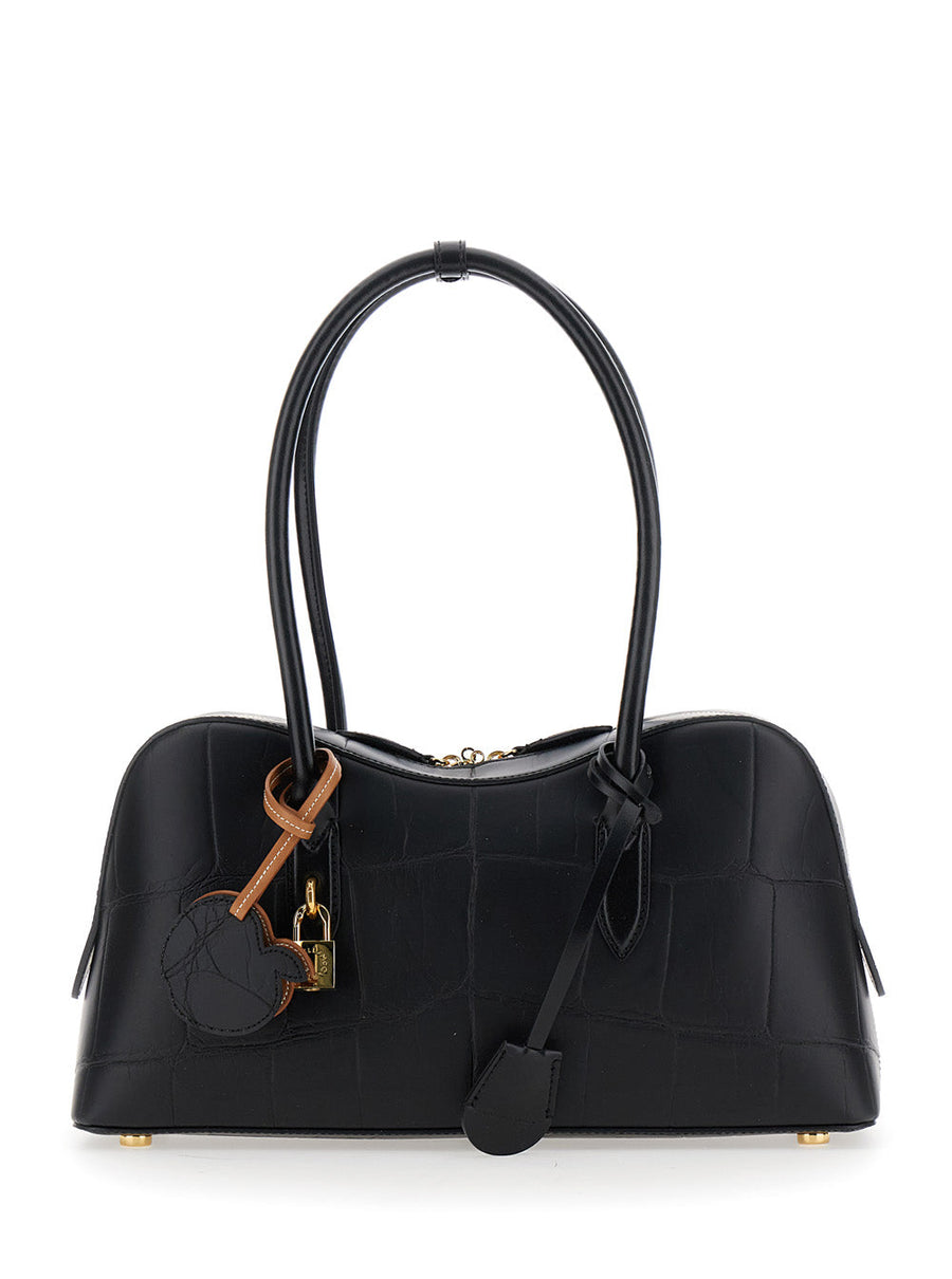 Stella Mccartney Shoulder Bag — Black Hemp