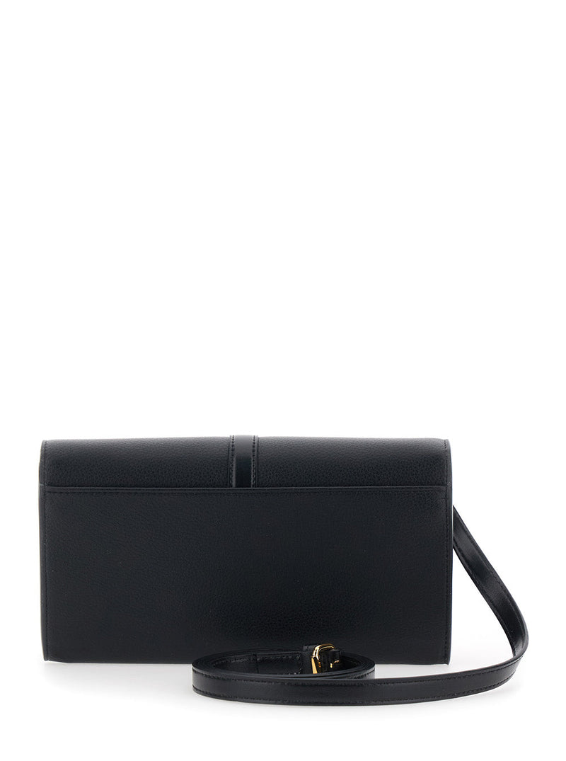 Stella Mccartney Ryder Shoulder Bag — Black Polyamide
