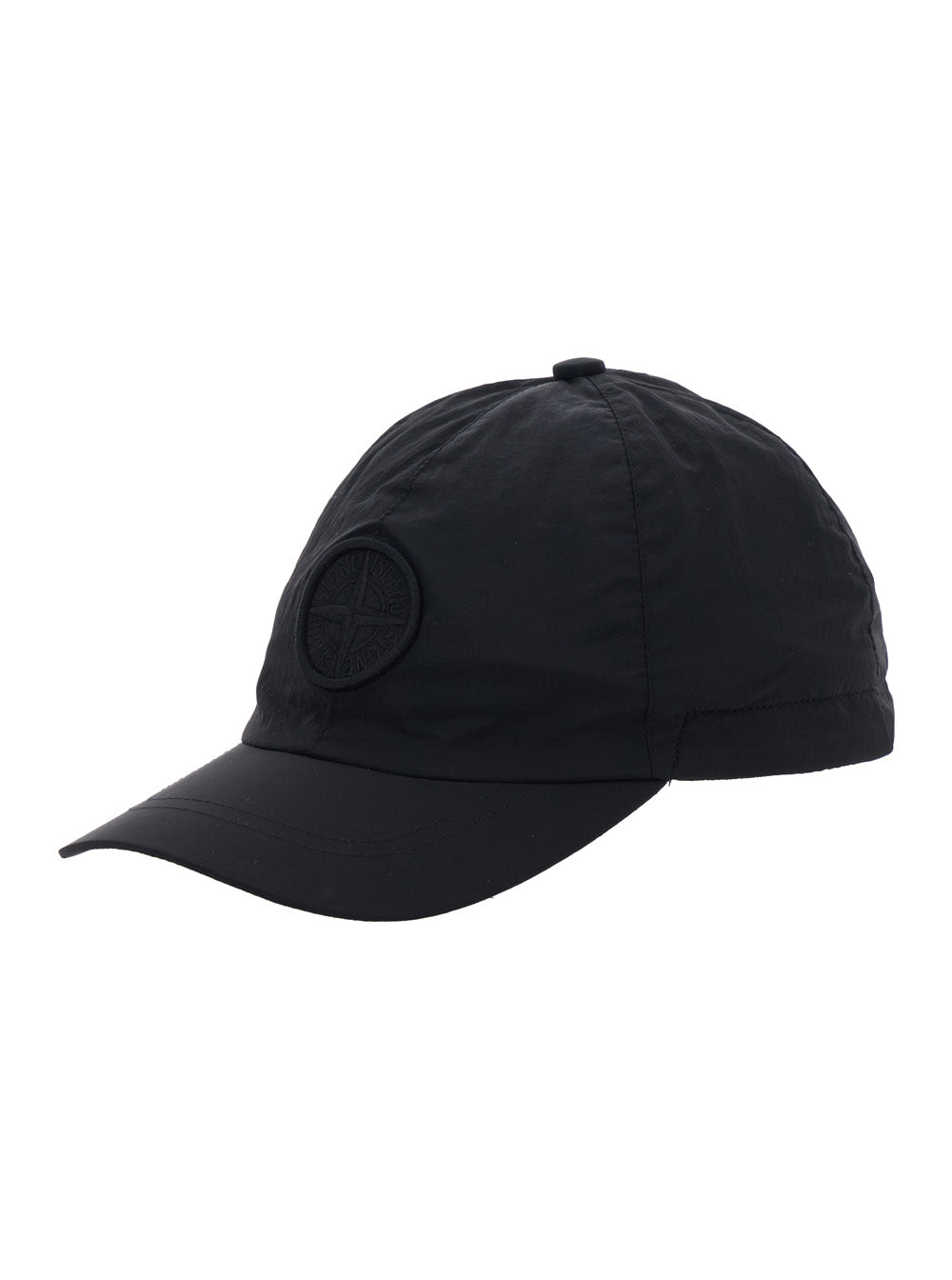 Stone Island L1s169100003s0064 Baseball Cap — Black Polyamide Caps