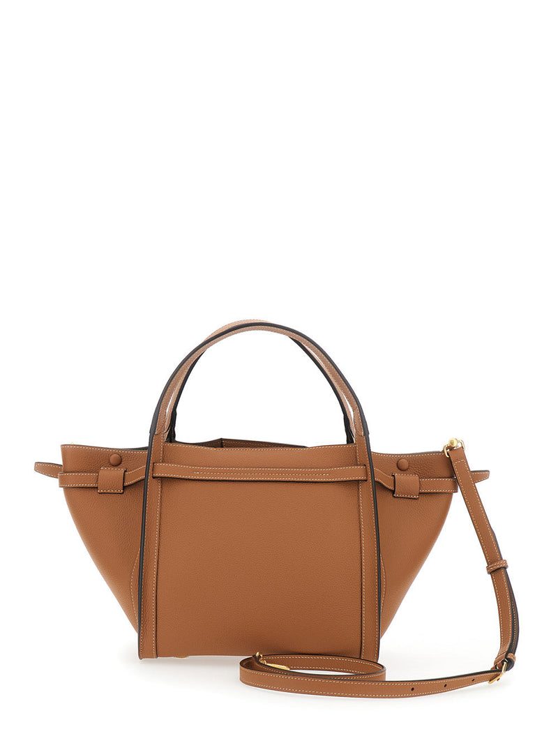 Tods Tote Bag — Brown Calf Leather