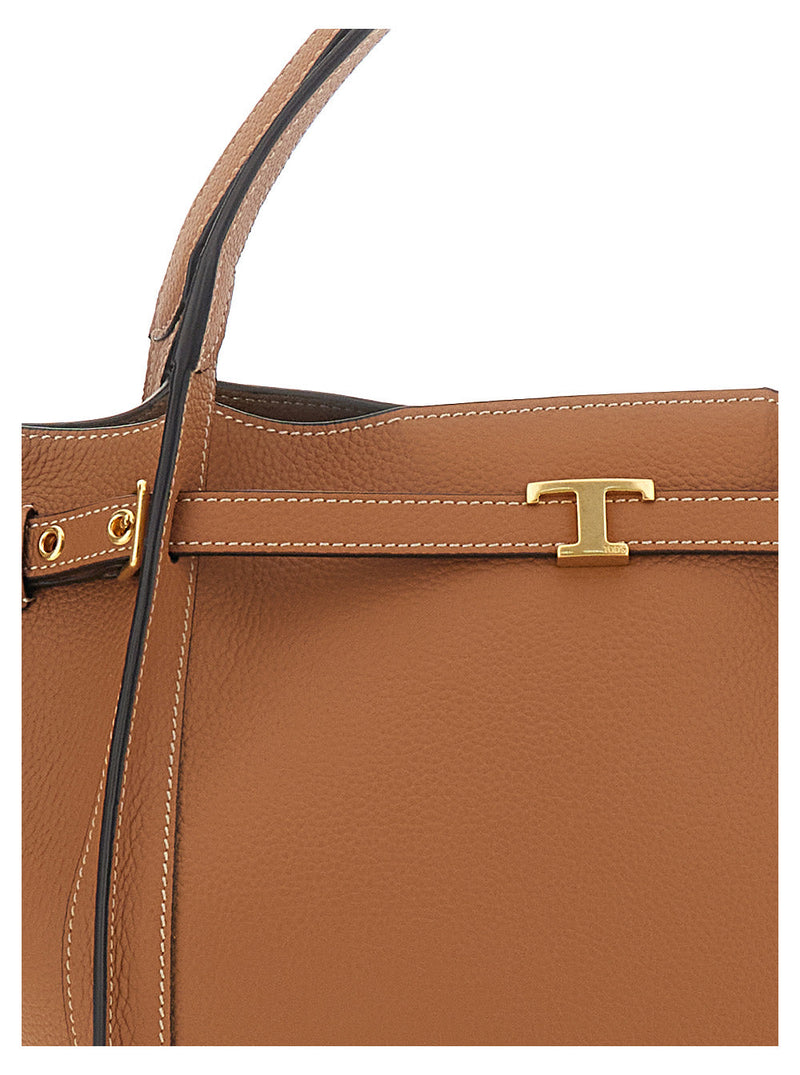 Tods Tote Bag — Brown Calf Leather
