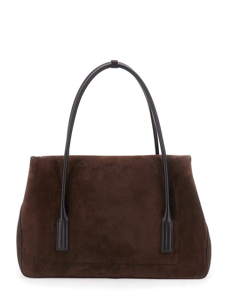 Tom Ford Shoulder Bag — Brown Calf Leather