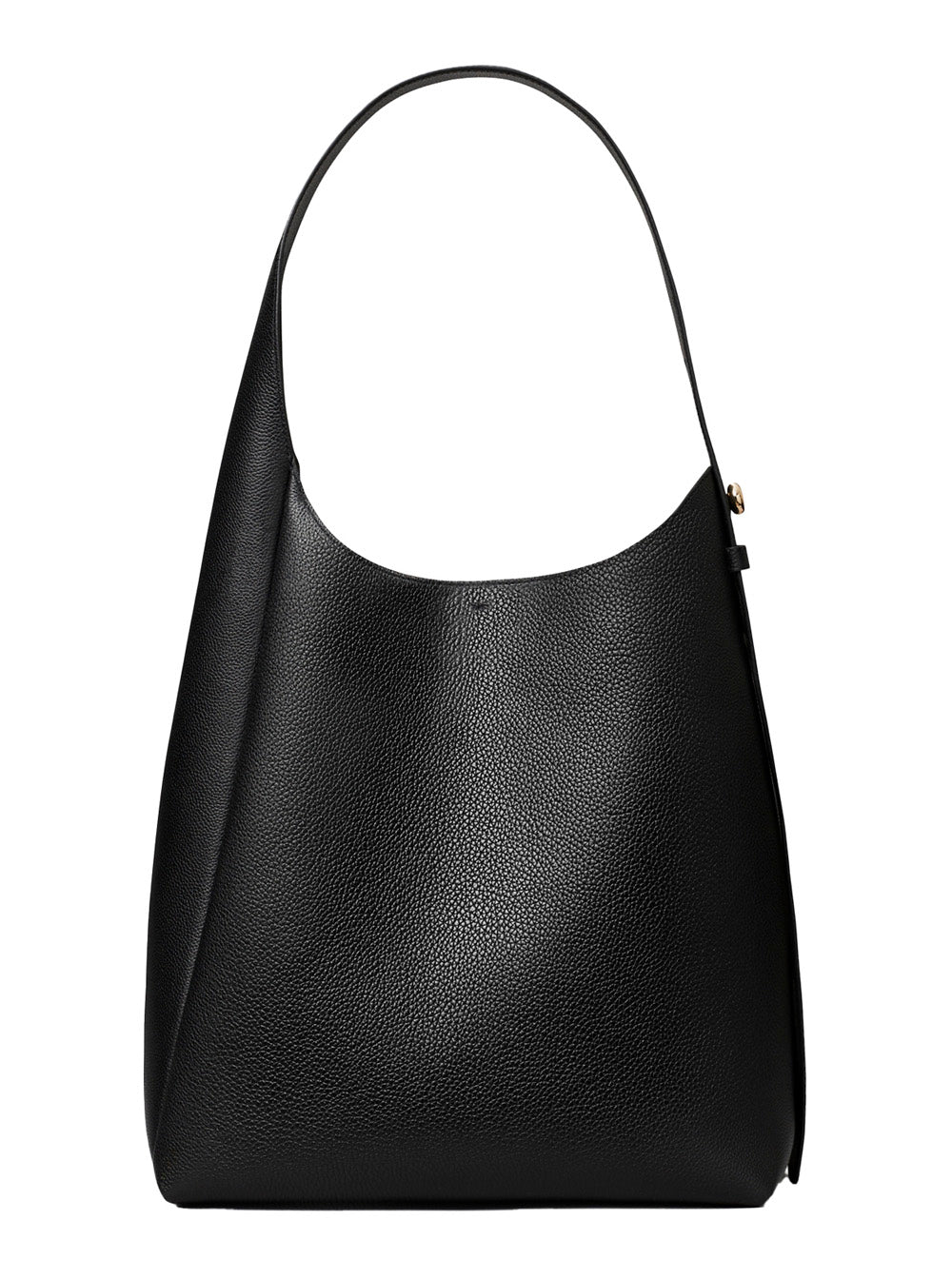 Tory Burch Rony Shoulder Bag — Black Cowhide Leather