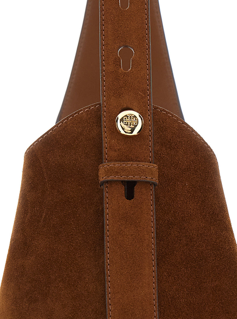 Tory Burch Shoulder Bag — Brown Bovine Leather