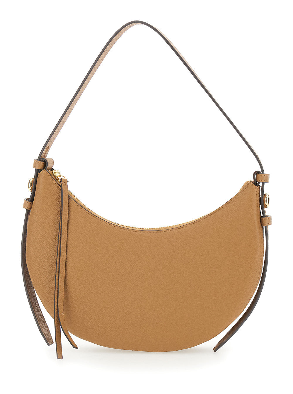 Tory Burch Shoulder Bag — Beige Cowhide Leather