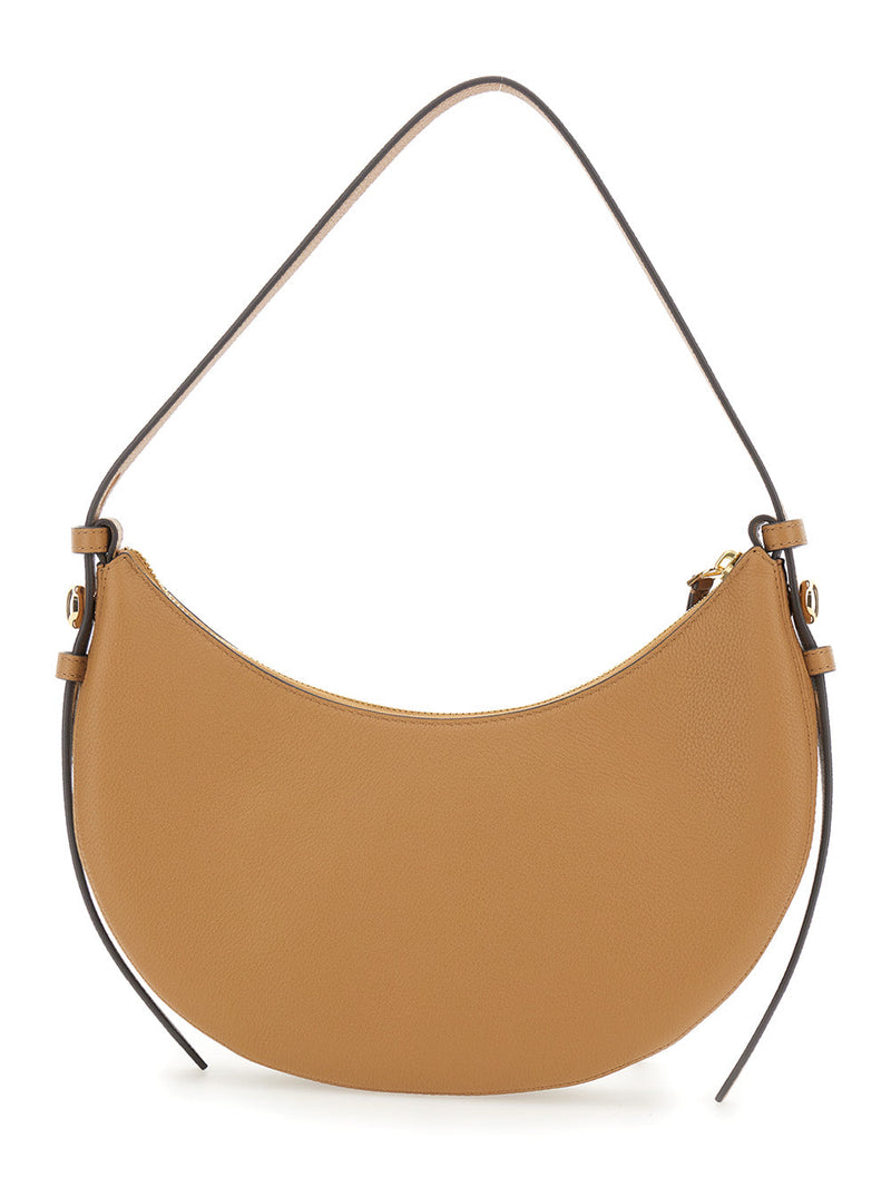 Tory Burch Shoulder Bag — Beige Cowhide Leather