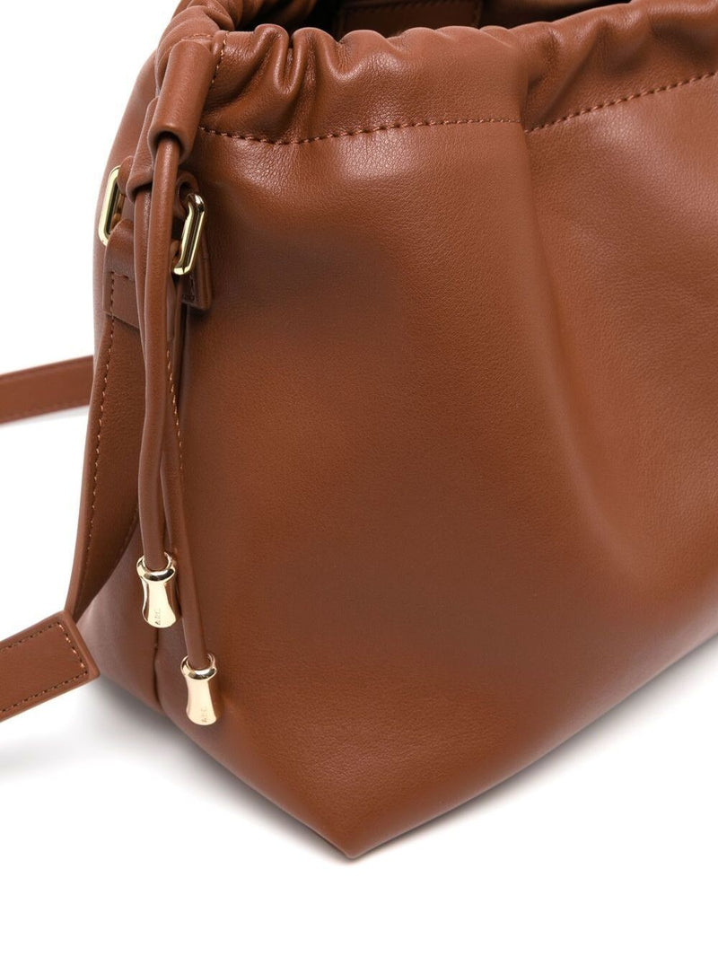 A.p.c. Louise Crossbody Bag — Brown Polyurethane