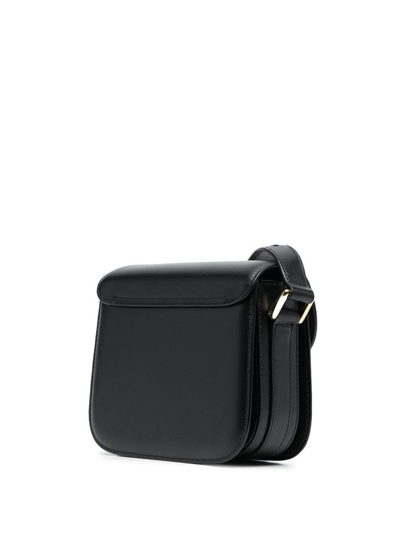 A.p.c. Grace Crossbody Bag — Black Cow Leather