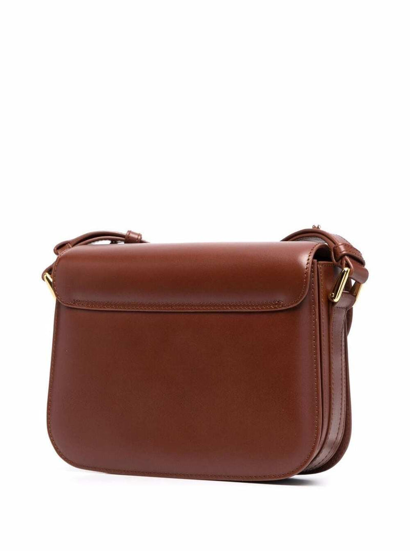 A.p.c. Grace Crossbody Bag — Brown Cow Leather
