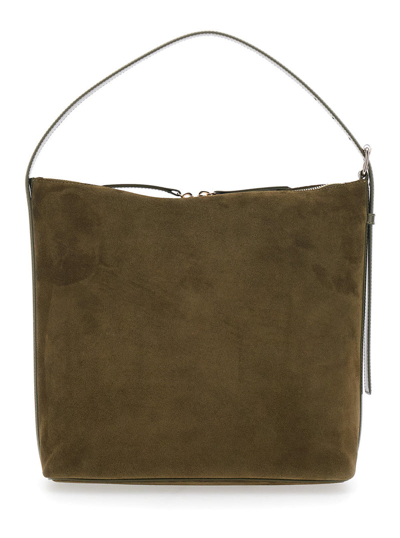 A.p.c. Vera Shoulder Bag — Brown Cow Leather
