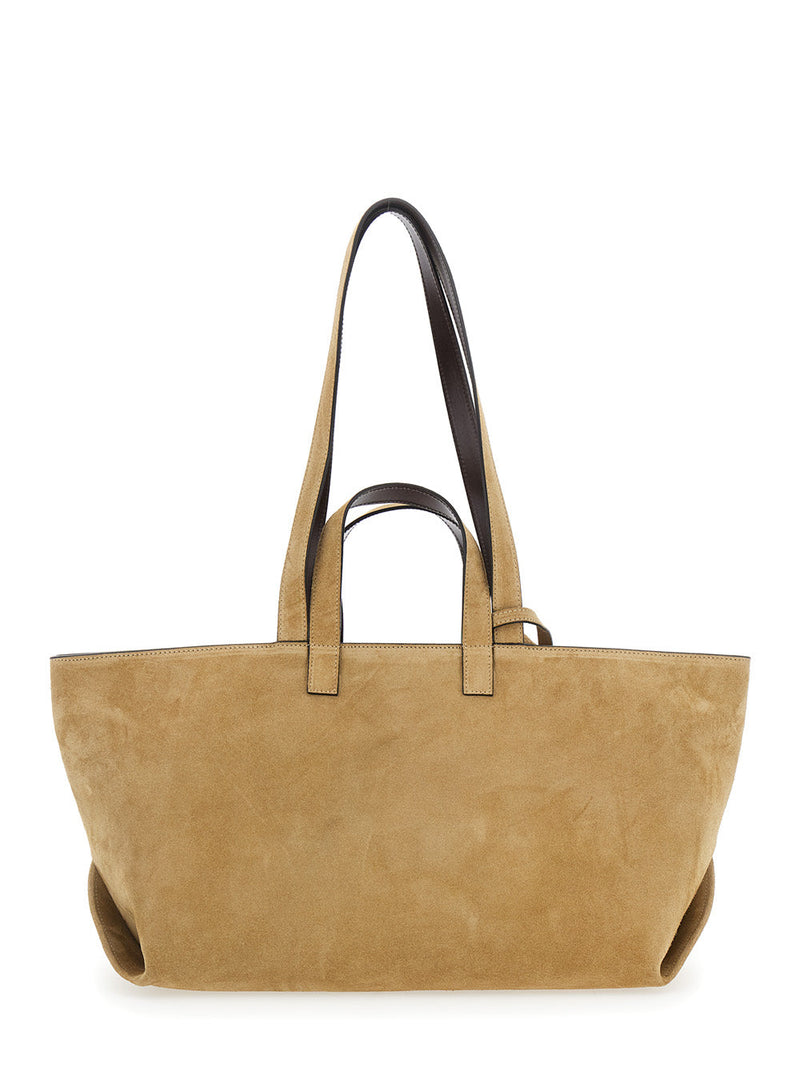 A.p.c. Tote Bag — Beige Cow Leather