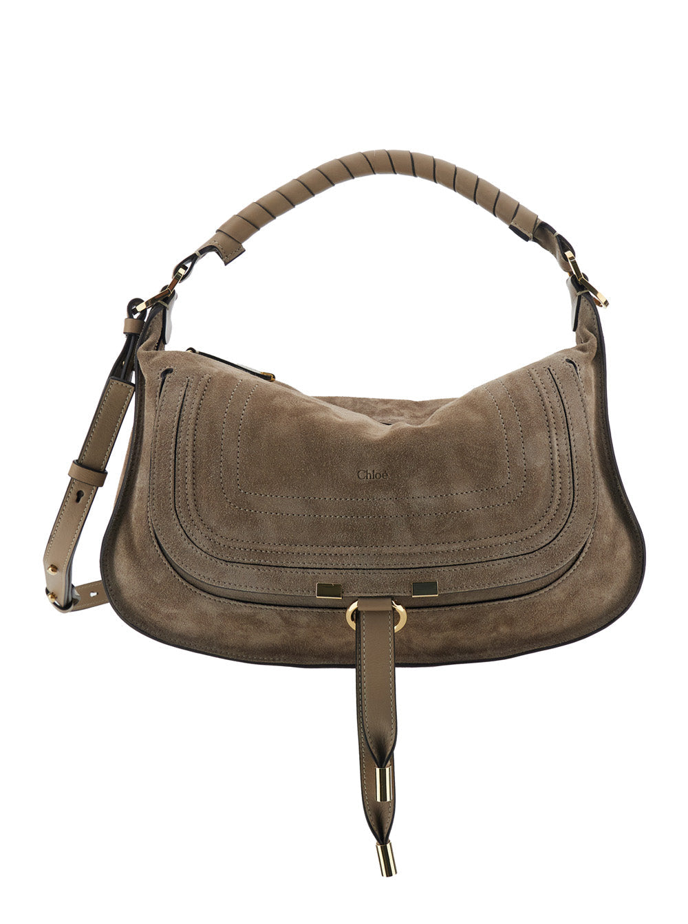Chloé Shoulder Bag — Brown Leather