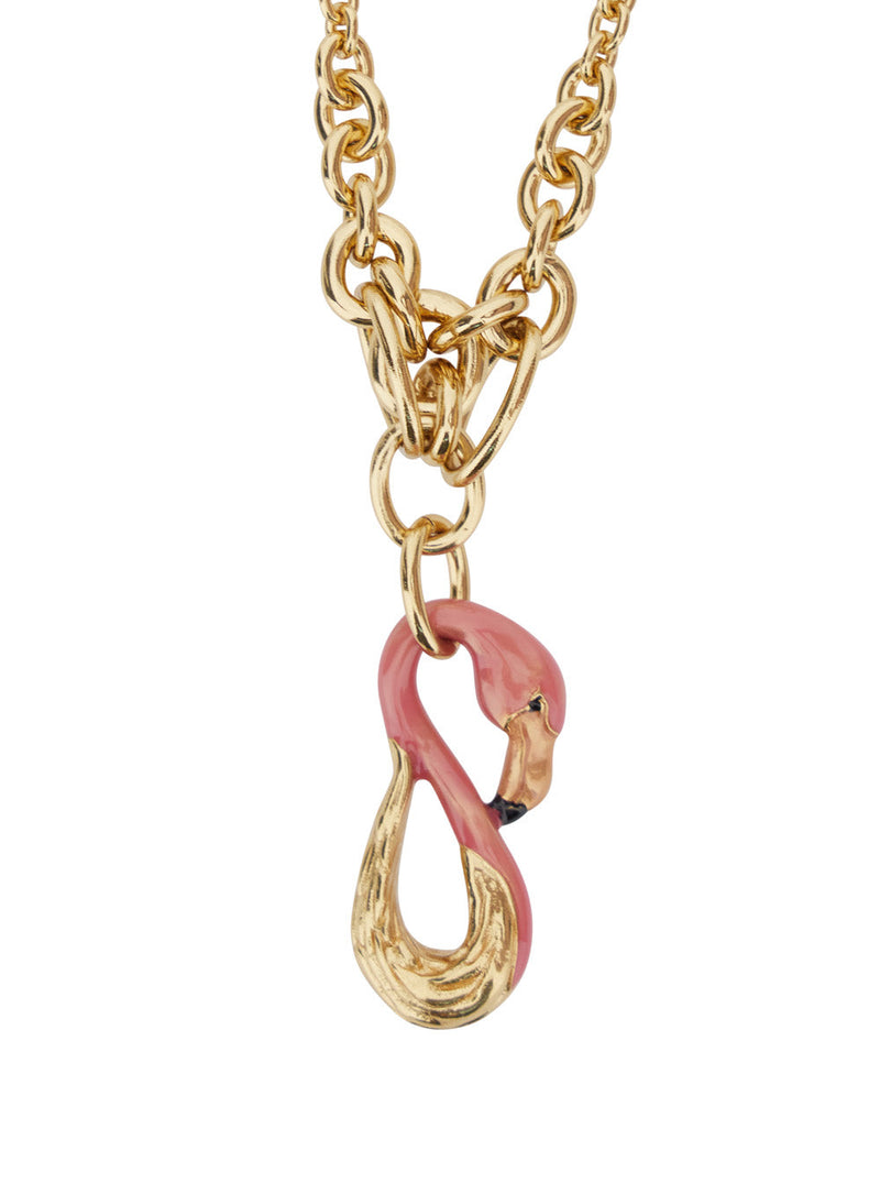Chloé Twisted Metal Link Necklace — Gold Necklaces