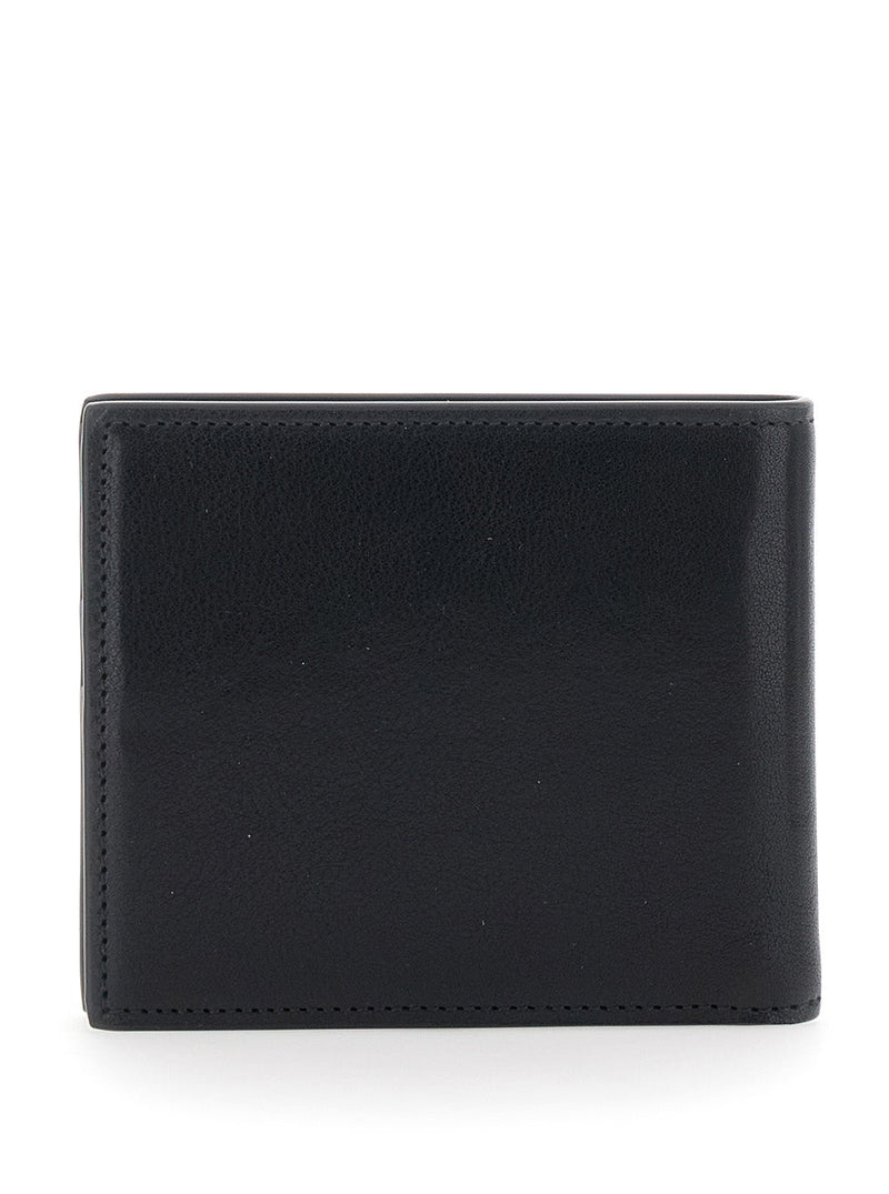 Dolce & Gabbana Bi-Fold Calf Leather Wallet — Black