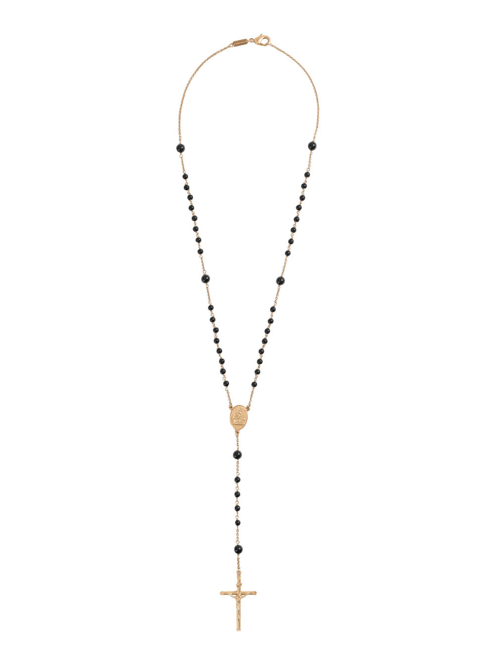 Dolce & Gabbana Cross Pendant Necklace — Gold Brass Necklaces