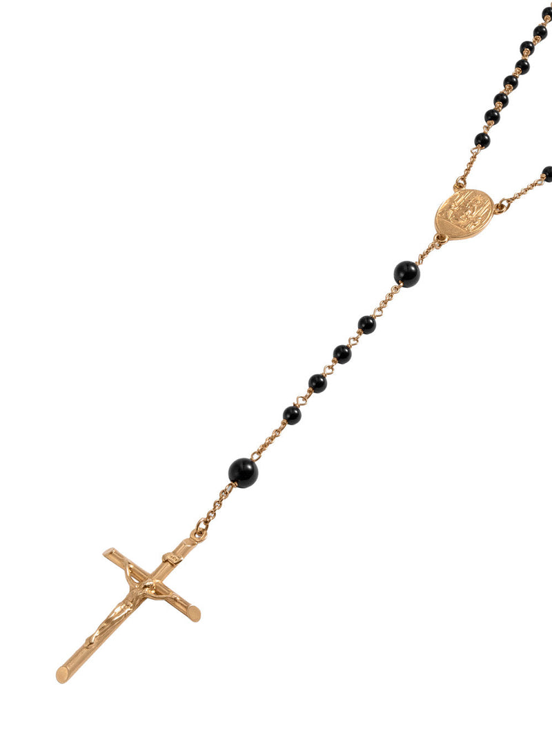 Dolce & Gabbana Cross Pendant Necklace — Gold Brass Necklaces