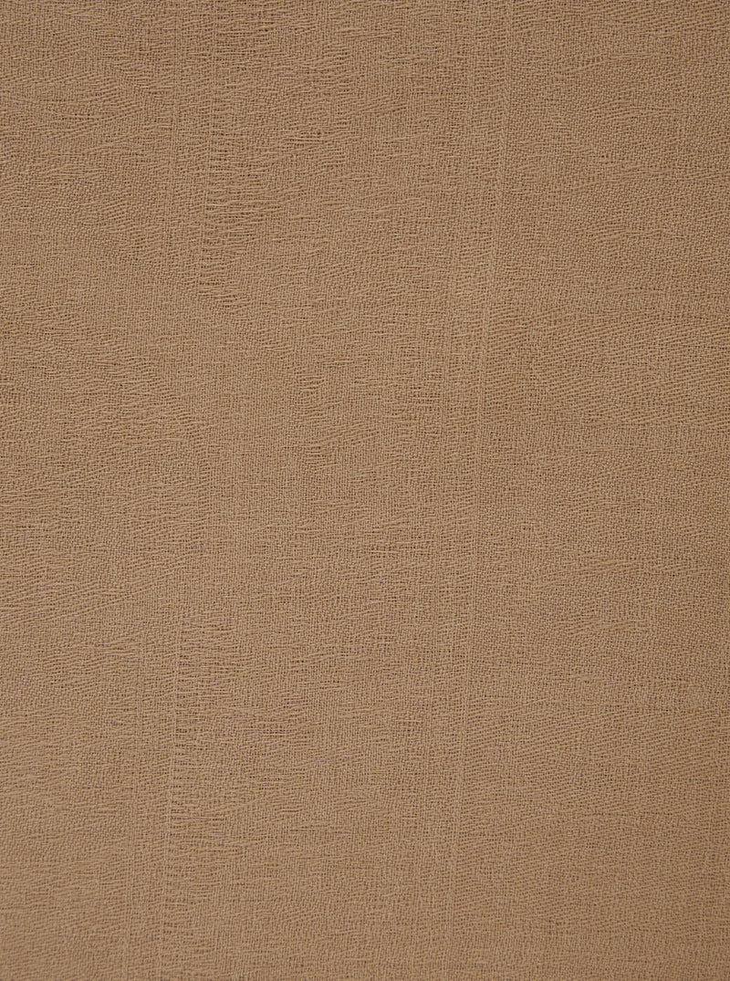 Max Mara Wool-Silk Blend Scarf — Beige Scarfs