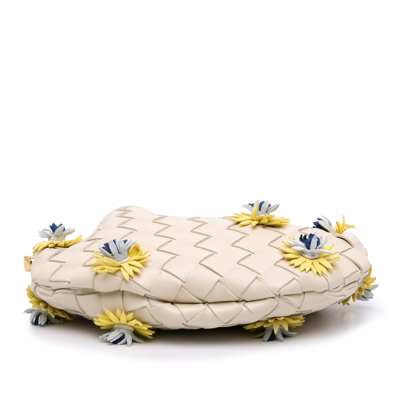 Baby Lambskin Intrecciato Floral Sardine - Image 3