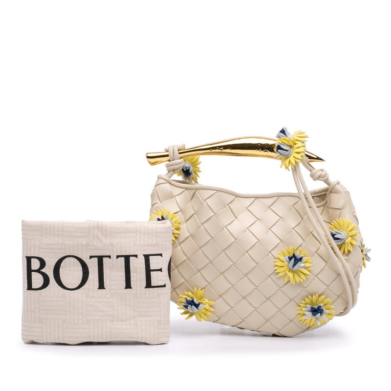 Baby Lambskin Intrecciato Floral Sardine - Image 7
