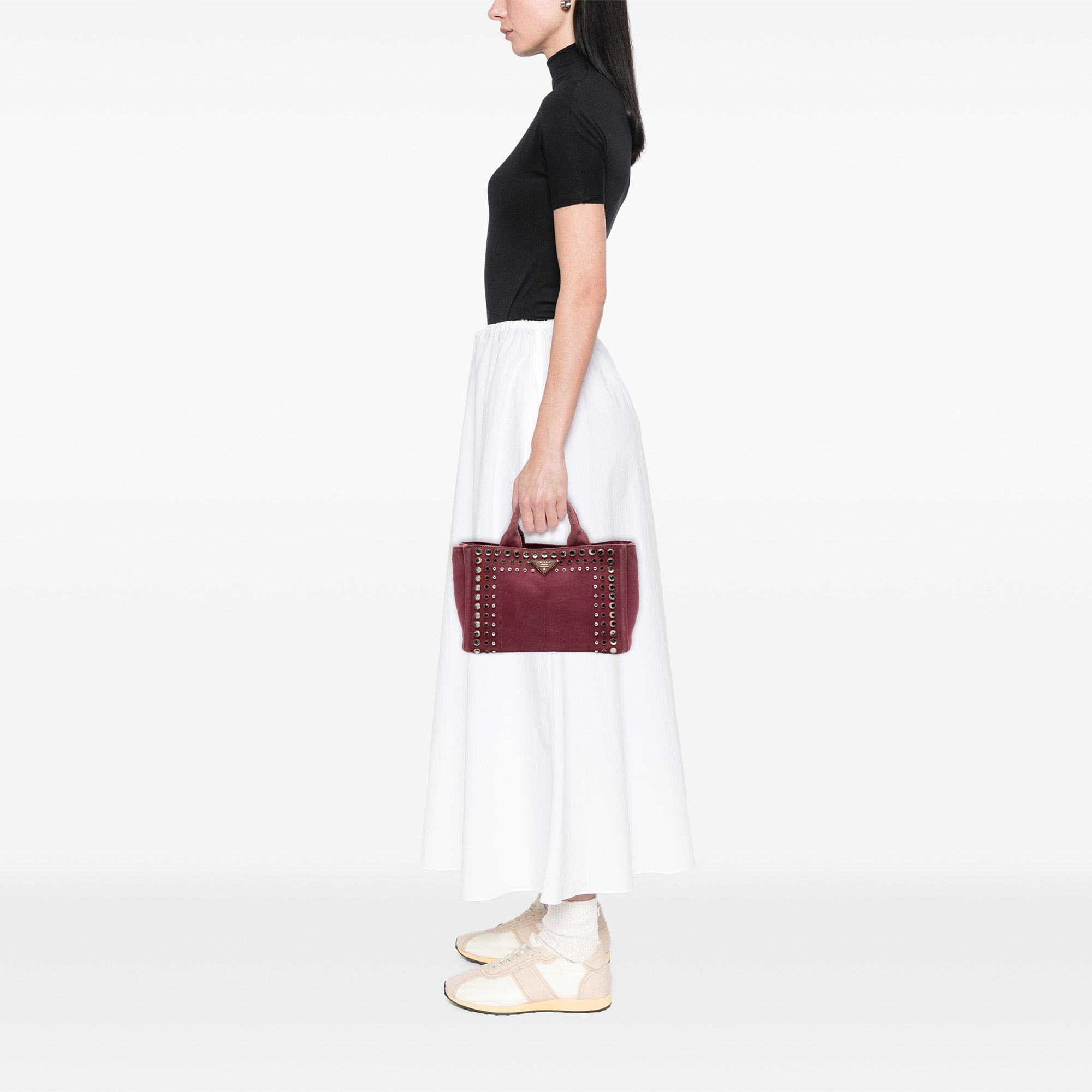 Small Canvas Canapa Bijoux Satchel - Image 6