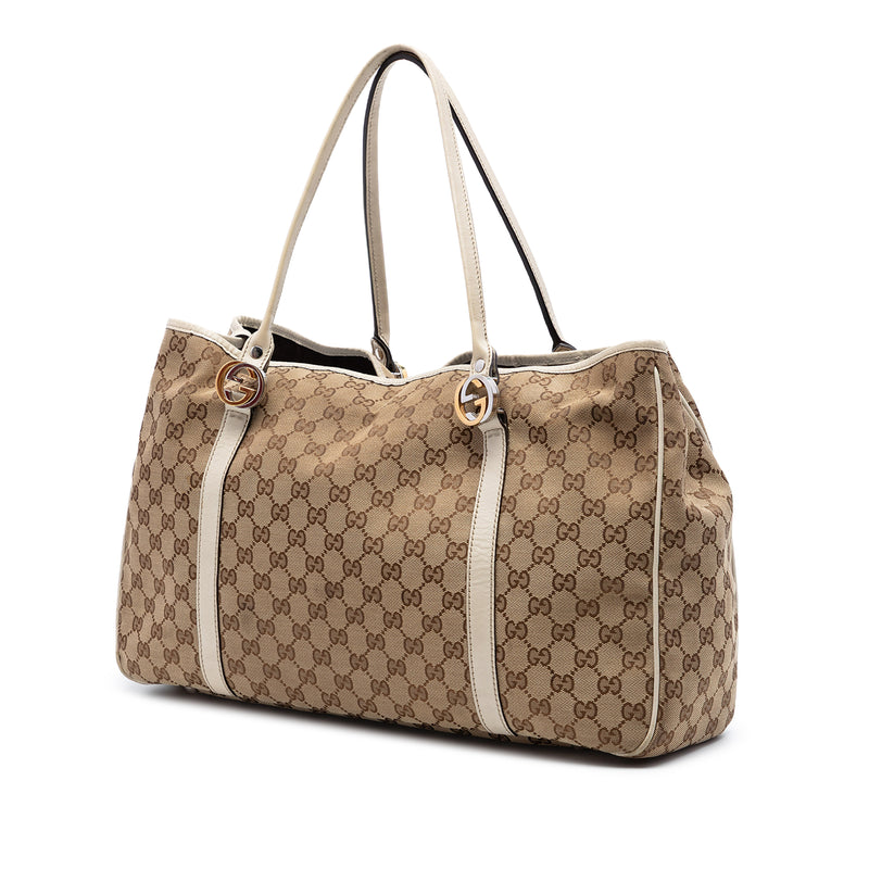 Large GG Canvas Twins Tote - Image 2