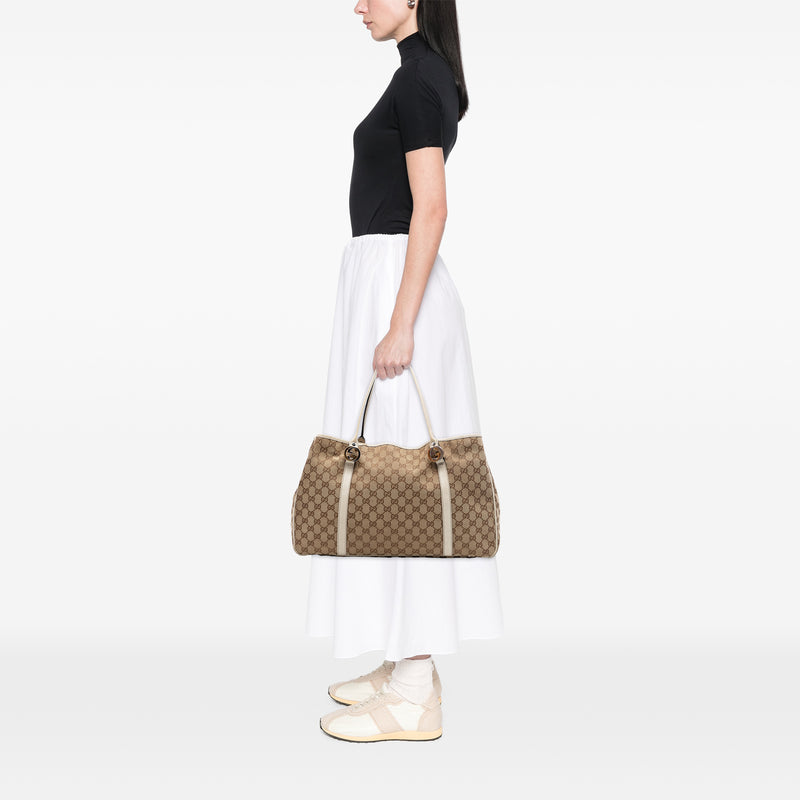 Large GG Canvas Twins Tote - Image 6