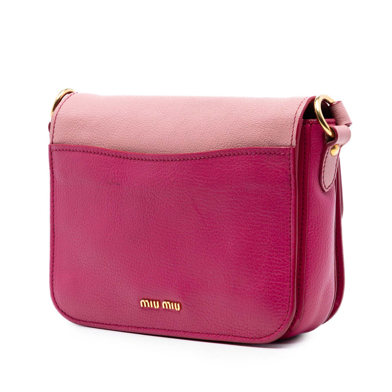 Bicolor Goatskin Madras Crossbody - Image 2
