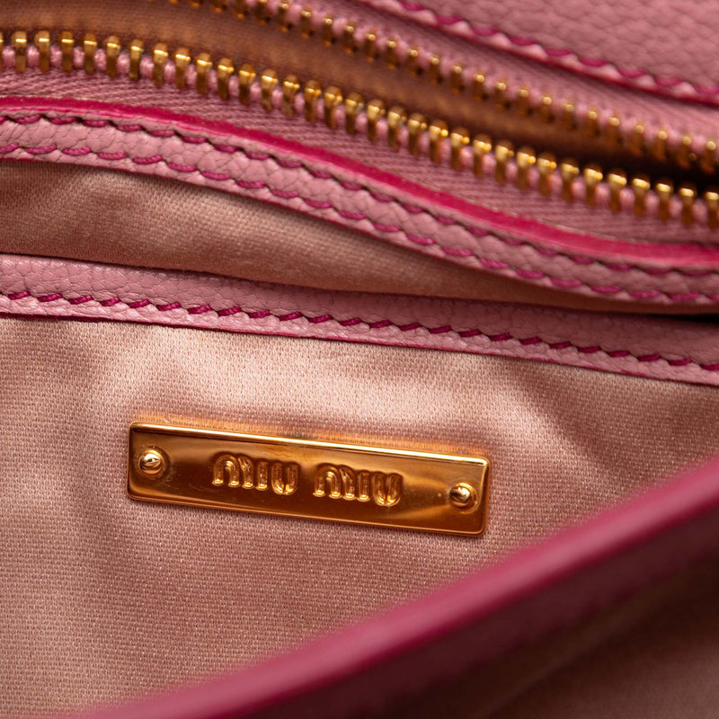 Bicolor Goatskin Madras Crossbody - Image 5