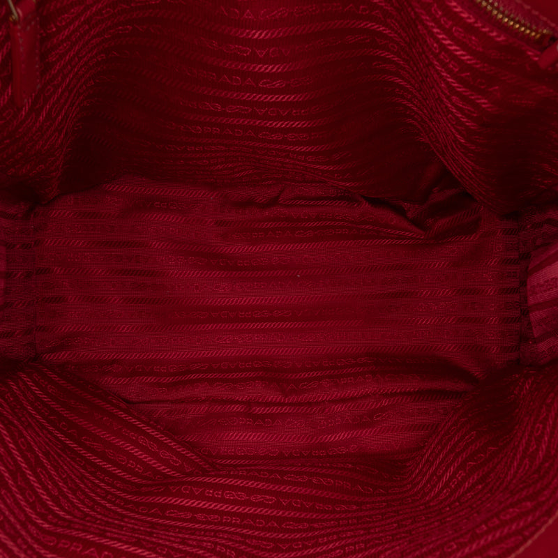 Large Saffiano Lux Galleria Double Zip Satchel - Image 4