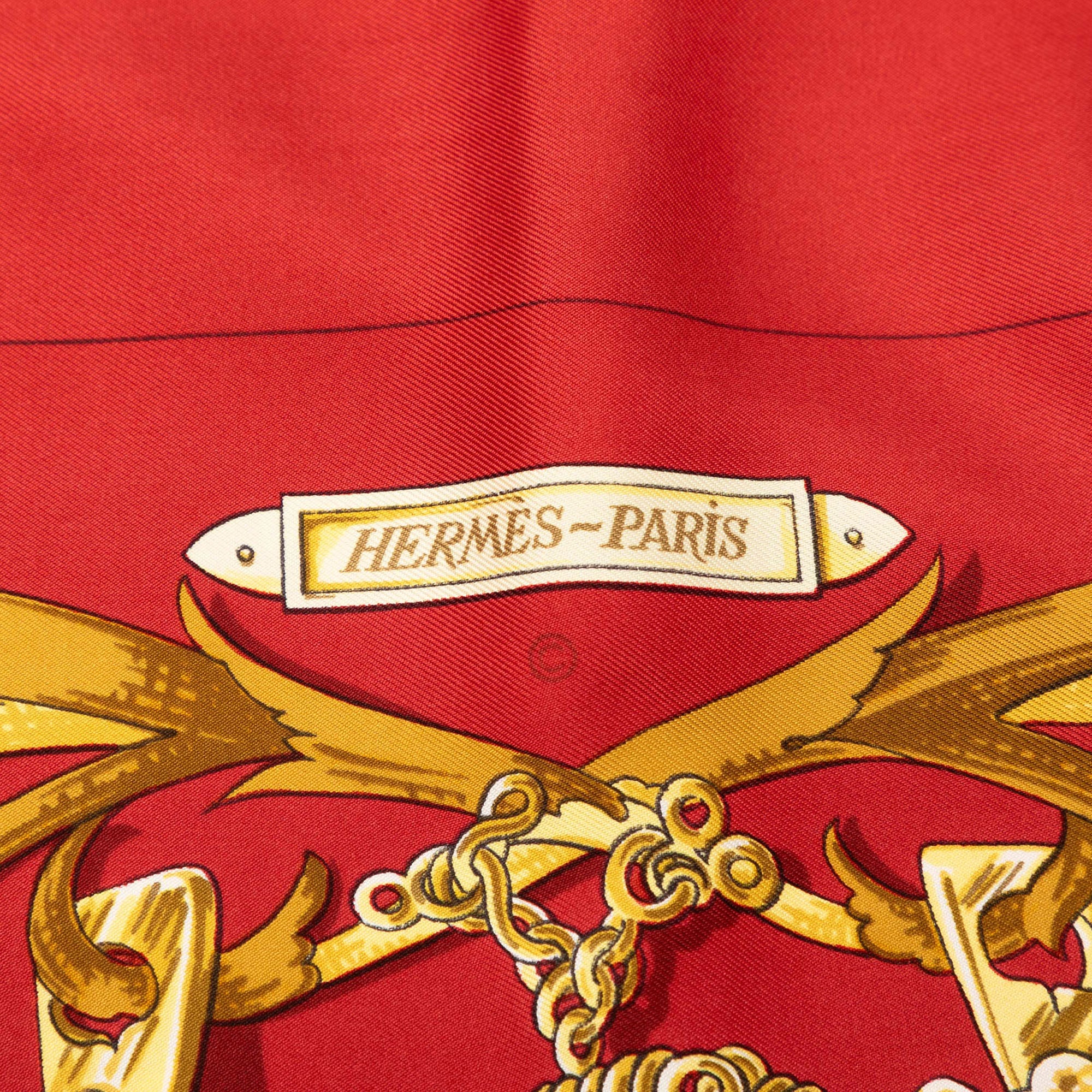 Le Mors A La Conetable Silk Scarf 90 - Image 7
