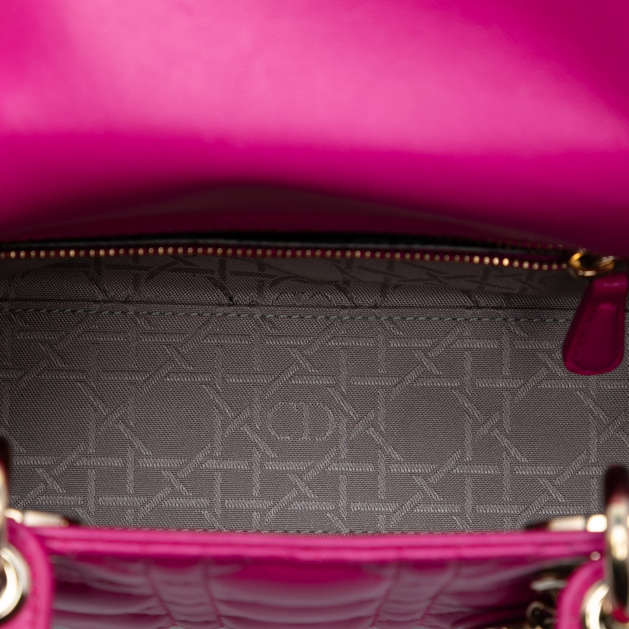 Small Lambskin Cannage My ABCDior Lady Dior - Image 4