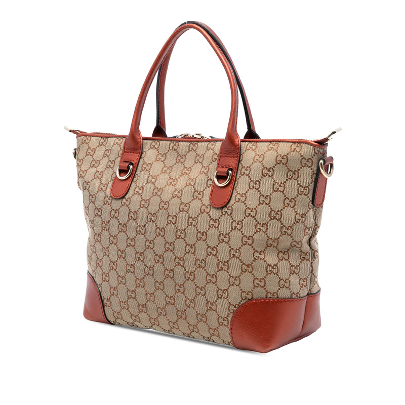 GG Canvas Heart Bit Satchel - Image 2