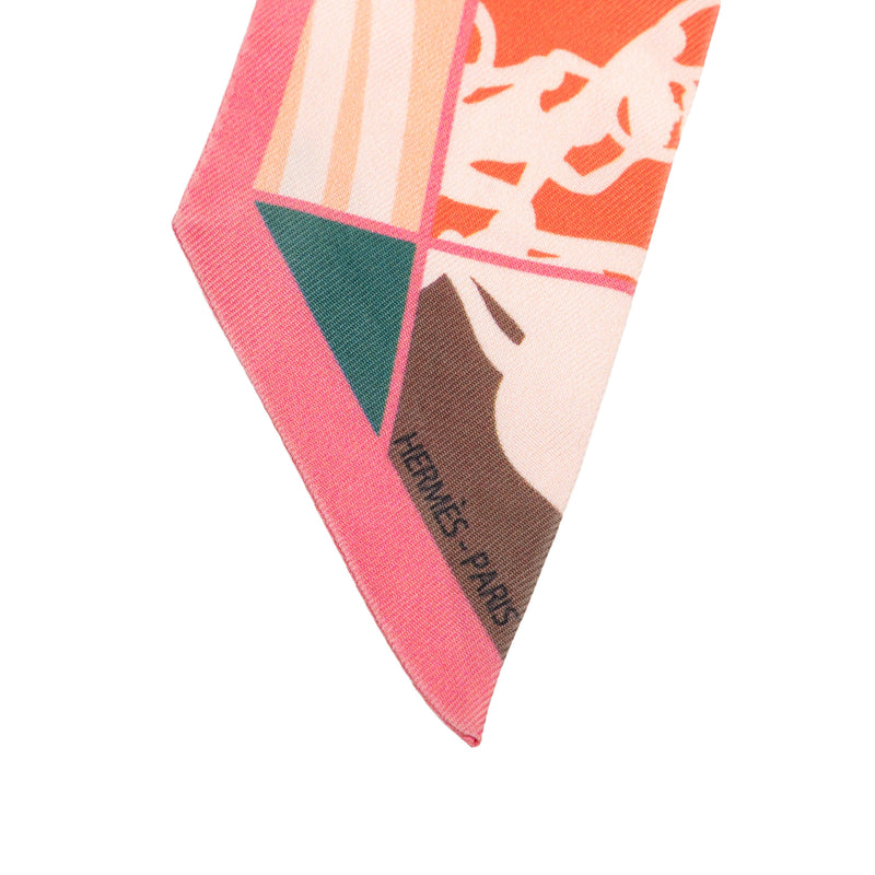 En Desordre Silk Twilly Scarf - Image 2