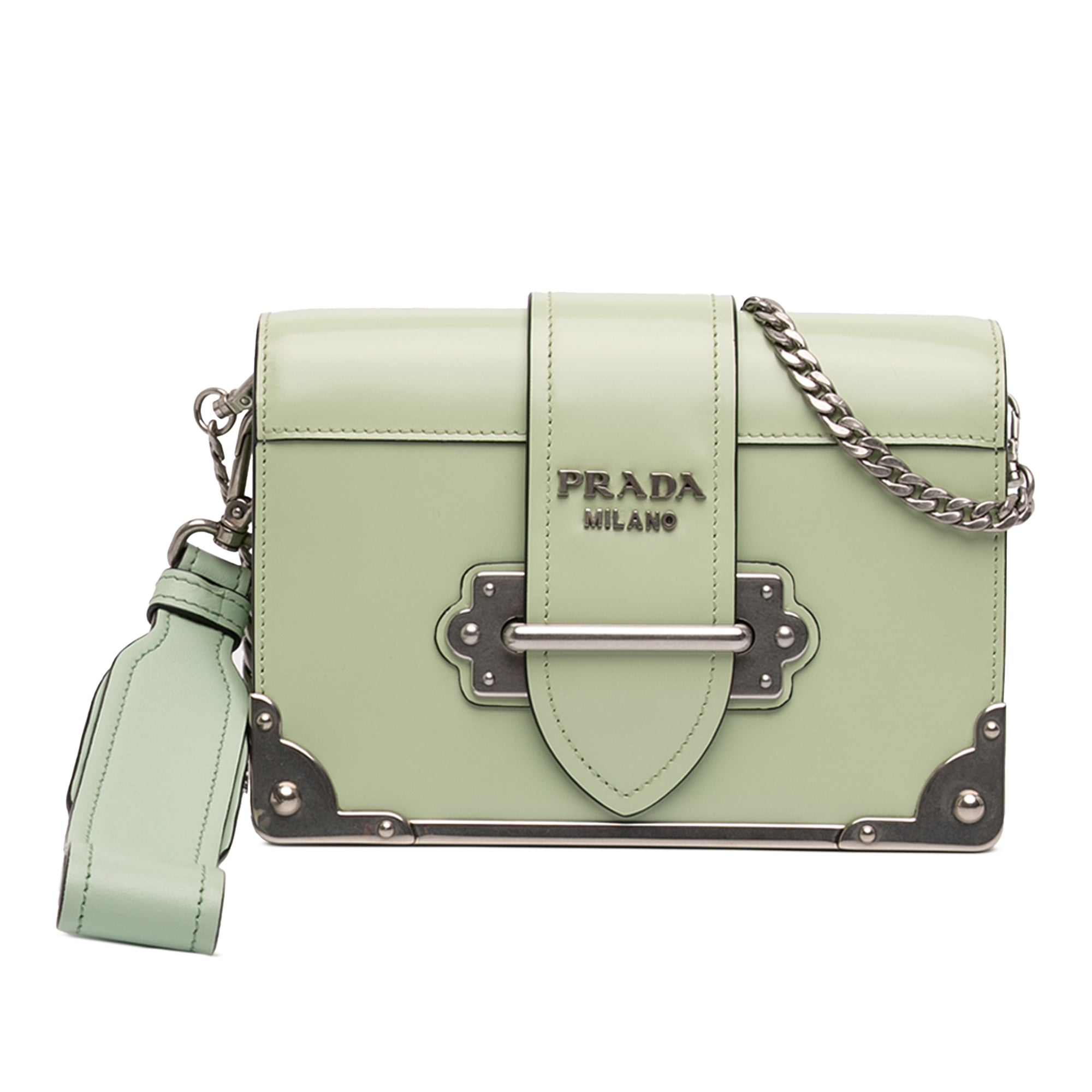 Spazzolato Soft Calfskin Cahier Crossbody - Image 1