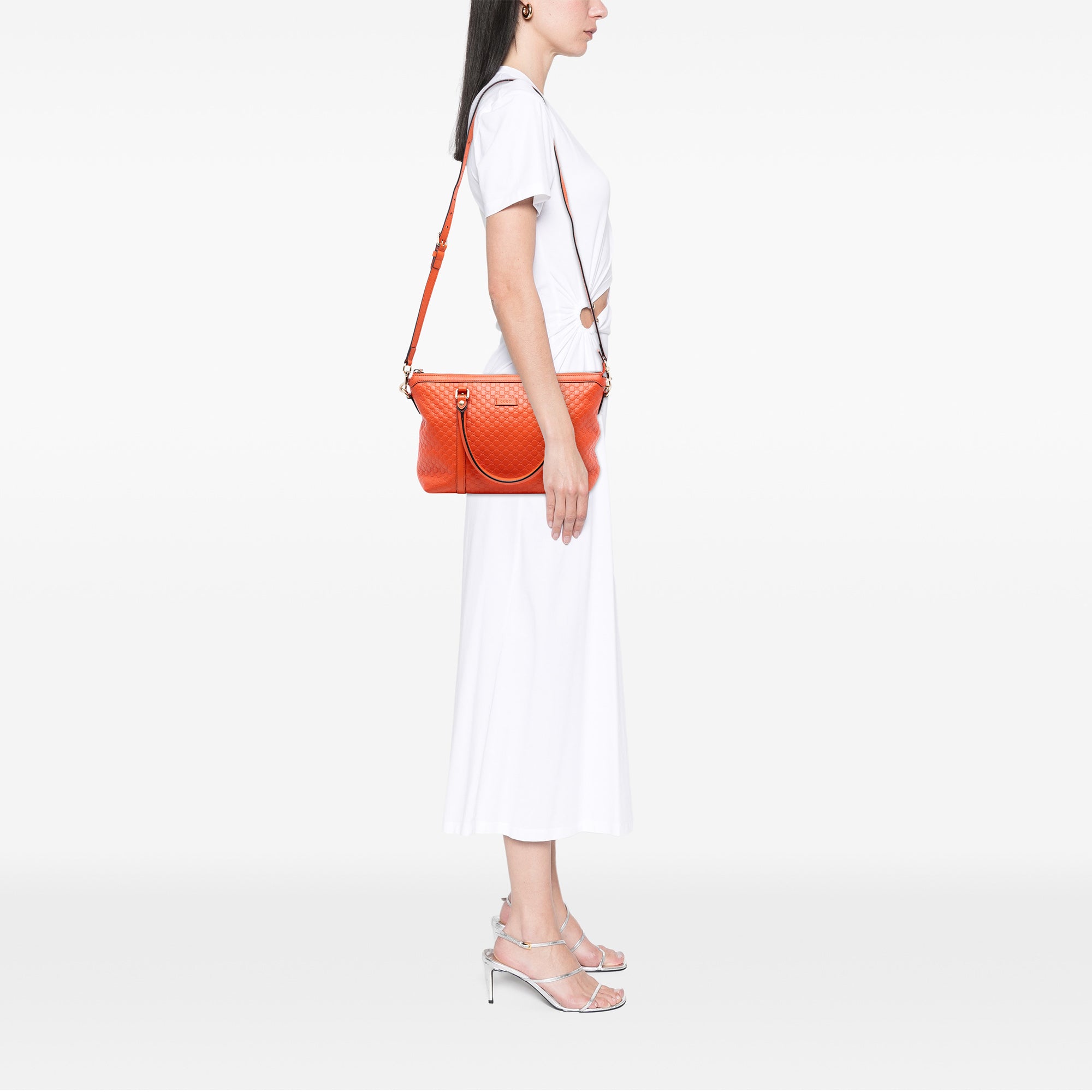 Small Microguccissima Joy Satchel - Image 7