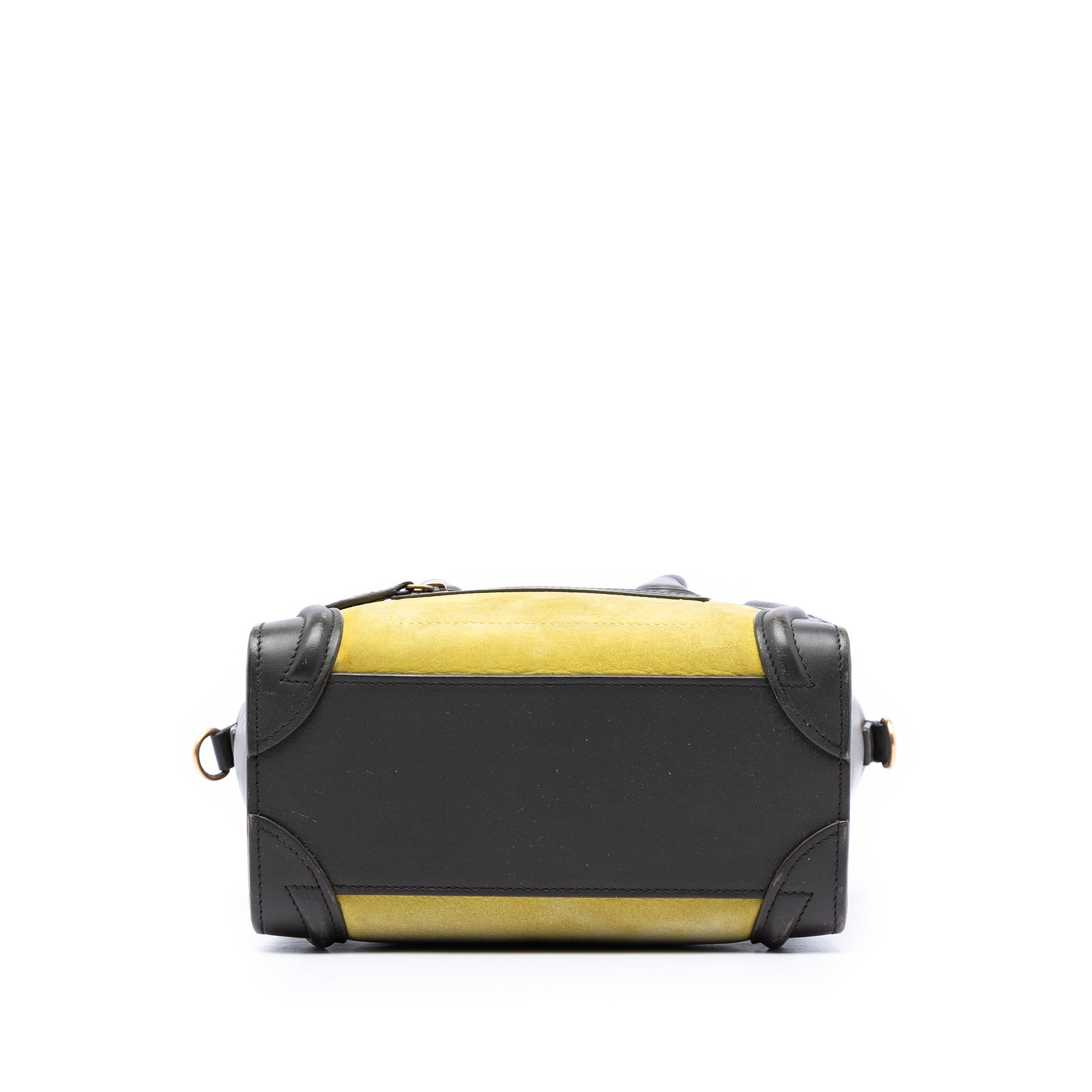 Nano Tricolor Leather Luggage Tote - Image 3