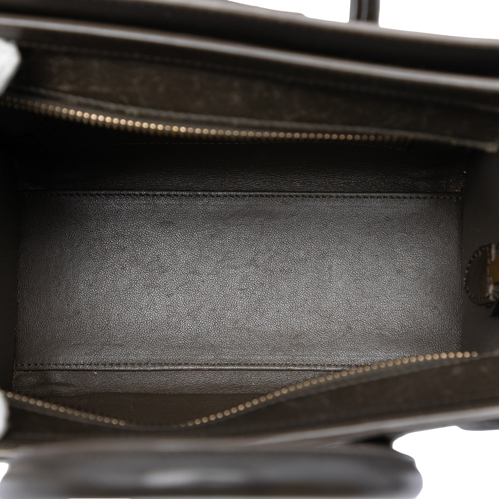 Nano Tricolor Leather Luggage Tote - Image 4