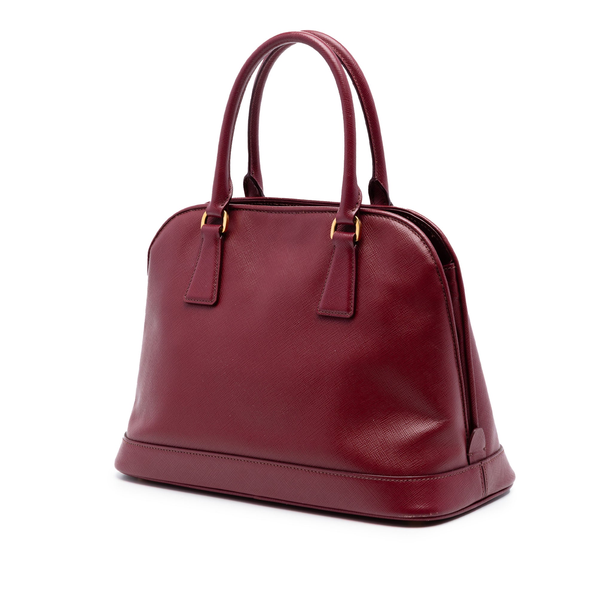 Medium Saffiano Lux Open Promenade Satchel - Image 2