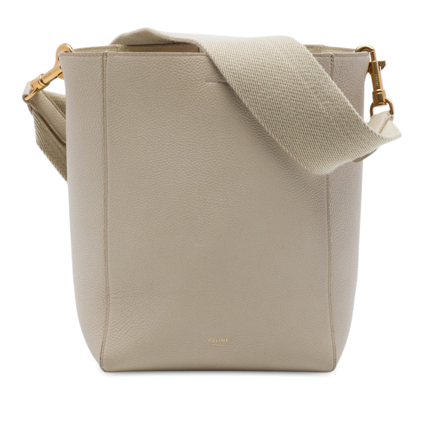 Small Soft Grained Calfskin Seau Sangle Bucket Bag - Image 1
