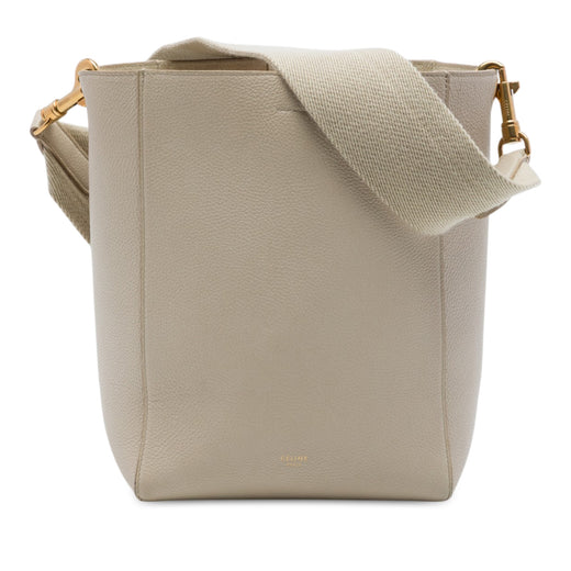 Small Soft Grained Calfskin Seau Sangle Bucket Bag - Image 1